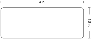 EZ Flats Mailing Label Picture